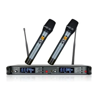 

Bolymic Dual microphone handheld Professional UHF Wireless karaoke microphone