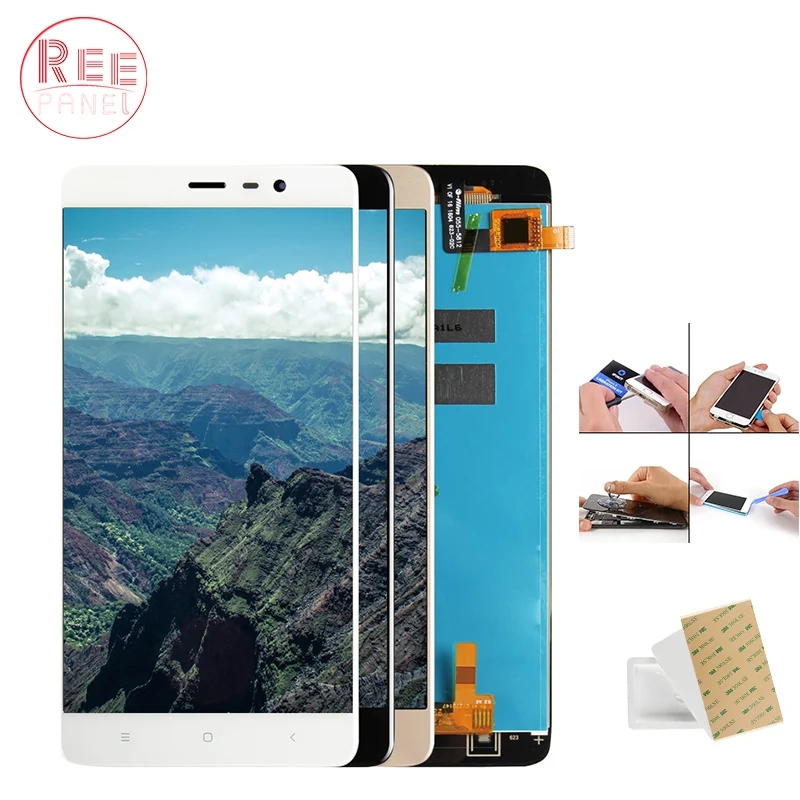 

AAA+ Display For Xiaomi Mi Note 3 display Touch Screen with Fingerprint Digitizer Replacement For Mi Note 3 LCD Panel Assembly