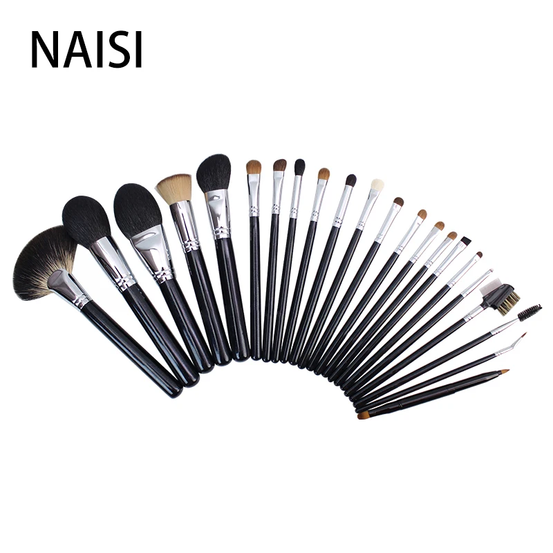 

NAISI 22pcs Makeup brushes set professional foundation powder blush highlighter eyeliner eyeshadow blending lip makeup brushes