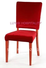 Hot sale Aluminum dining chair LUYISI8518,stackable,high density foam,5pcs/carton,safe package