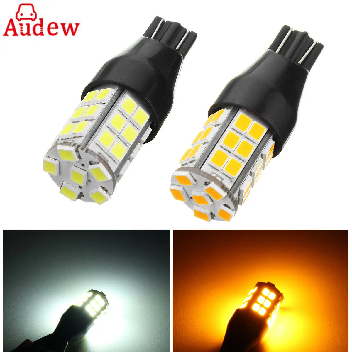 Xotic Tech T10 W5W 194 LED Bulb 6000K White Extreme Bright Error Free