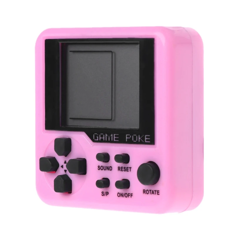 Горячая ручной мини-тетрис игровой автомат электронные игрушки кирпичные игрушки обучающая игра #330