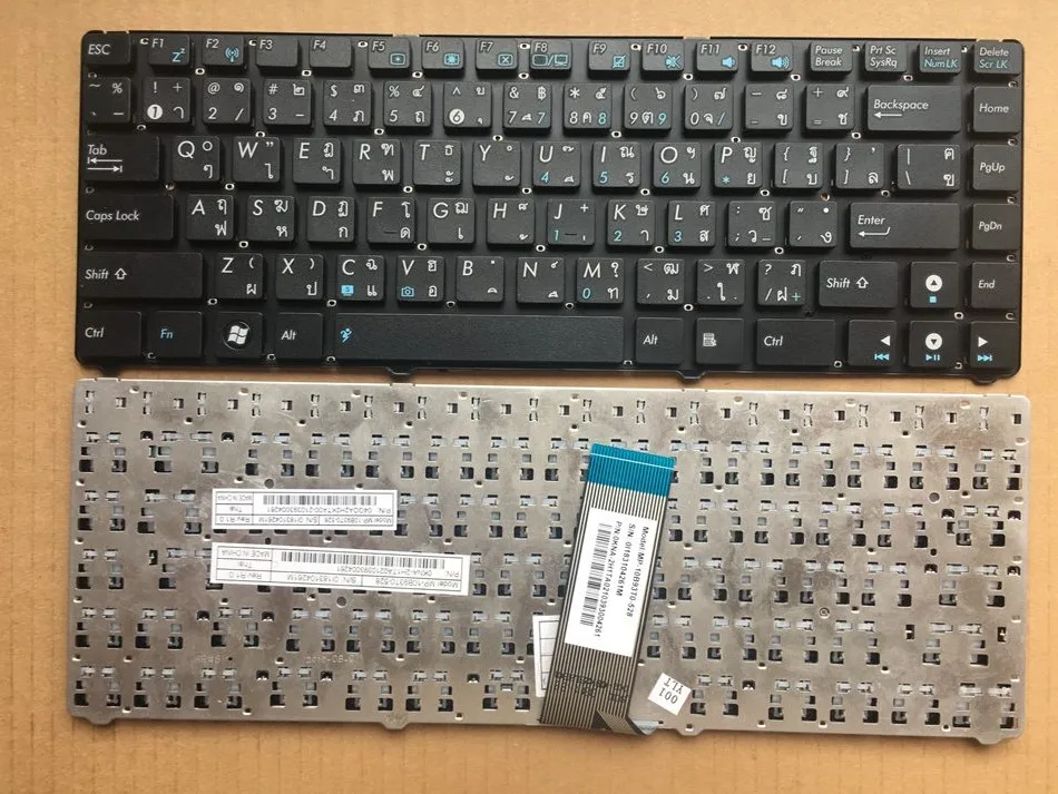 Новая клавиатура TI Thailand для ASUS UL20 EeePC Epc 1215T 1215 1215N 1215P 1215PED 1215PN раскладная