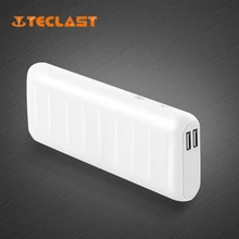 Teclast 10000 мАч Dual USB 2.1A высокоскоростной Запасные Аккумуляторы для телефонов заряда телефона внешний Батарея Портативный Мощность банка для iPhone Samsung T100CC