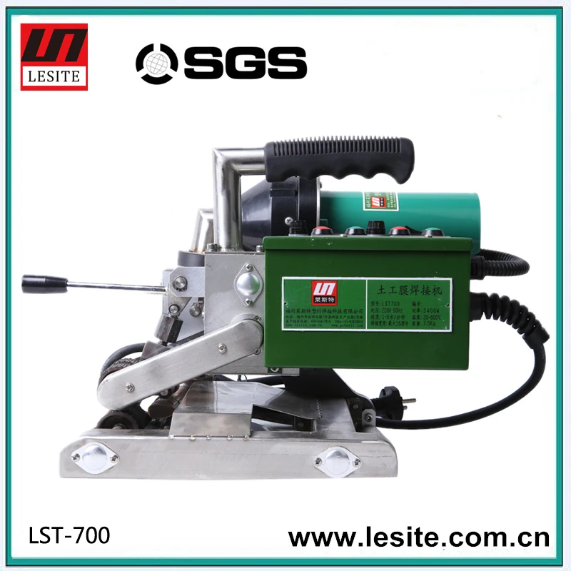 Lesite LST1600 Hot air gun including 40mm+20mm slot nozzle+pressure roller+spare heating element+plastic box