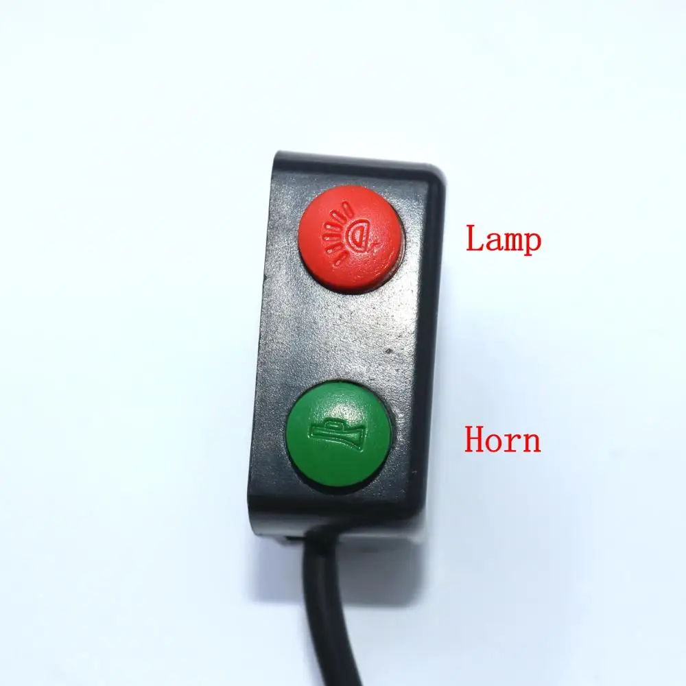 Best Greentime 2 in 1 Speaker/Headlight Switch Electric Bike/Scooter 2 in 1 Button 3