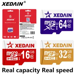 XEDAIN хороший карта памяти Micro SD-карты Micro SD карты памяти 16 ГБ 32 ГБ 64 ГБ Class10 прочный хорошее 32 ГБ C10 для смартфонов Tablet