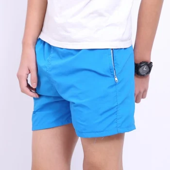 

Hot Men Sports Shorts Solid Color Breathable Loose Beach Pants for Summer MSK66
