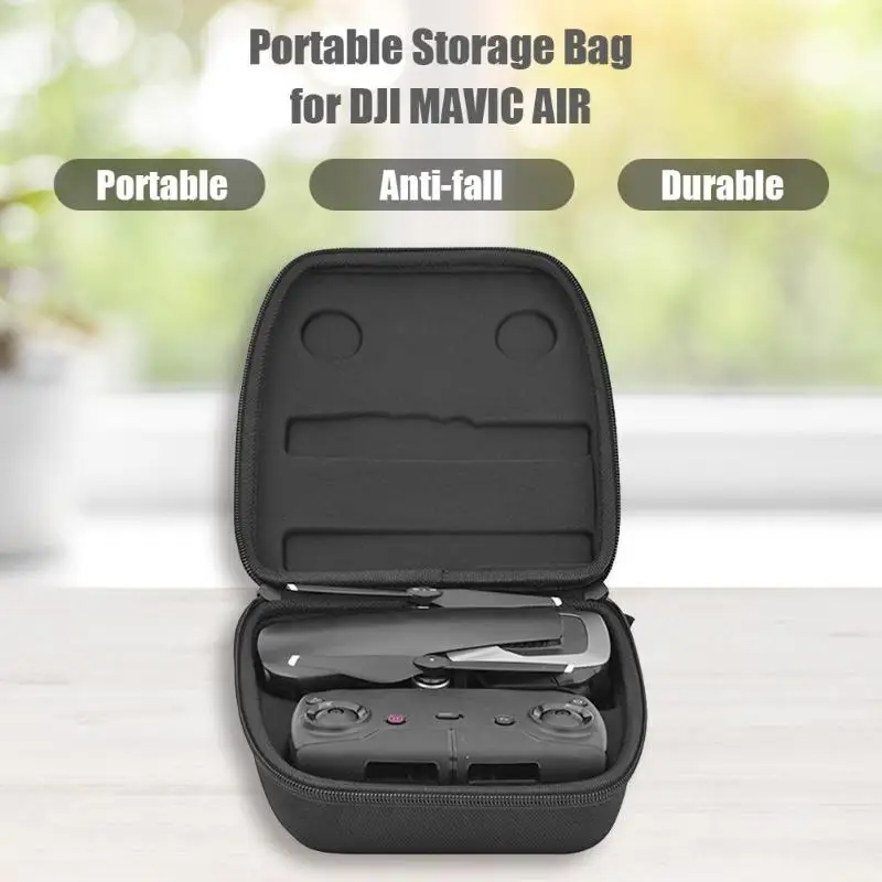 

Portable Box Carry Case for DJI MAVIC Small Size Nylon Fabric Soft Lining Protection Air Drone Body Remote Controller Storage