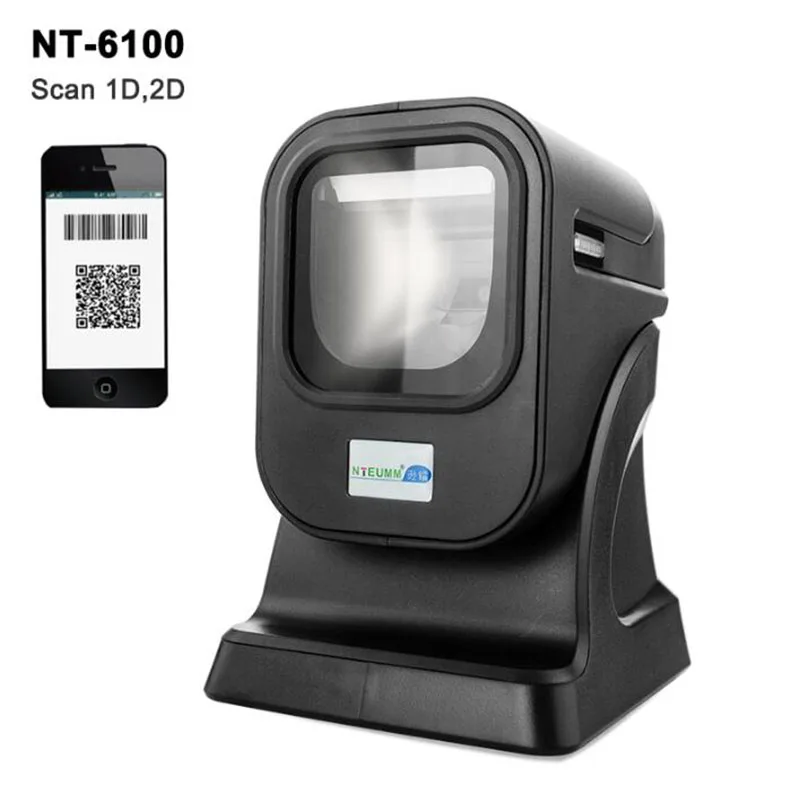 New Image 2D Omni-directional Barcode Scanner Desktop Barcode Reader for all 1d and 2d barcodes Flatbed Barcode Scanner NT-6100 цена New Image 2D Omni-directional Barcode Scanner Desktop Barcode Reader for all 1d and 2d barcodes Flatbed Barcode Scanner NT-6100 цены онлайн