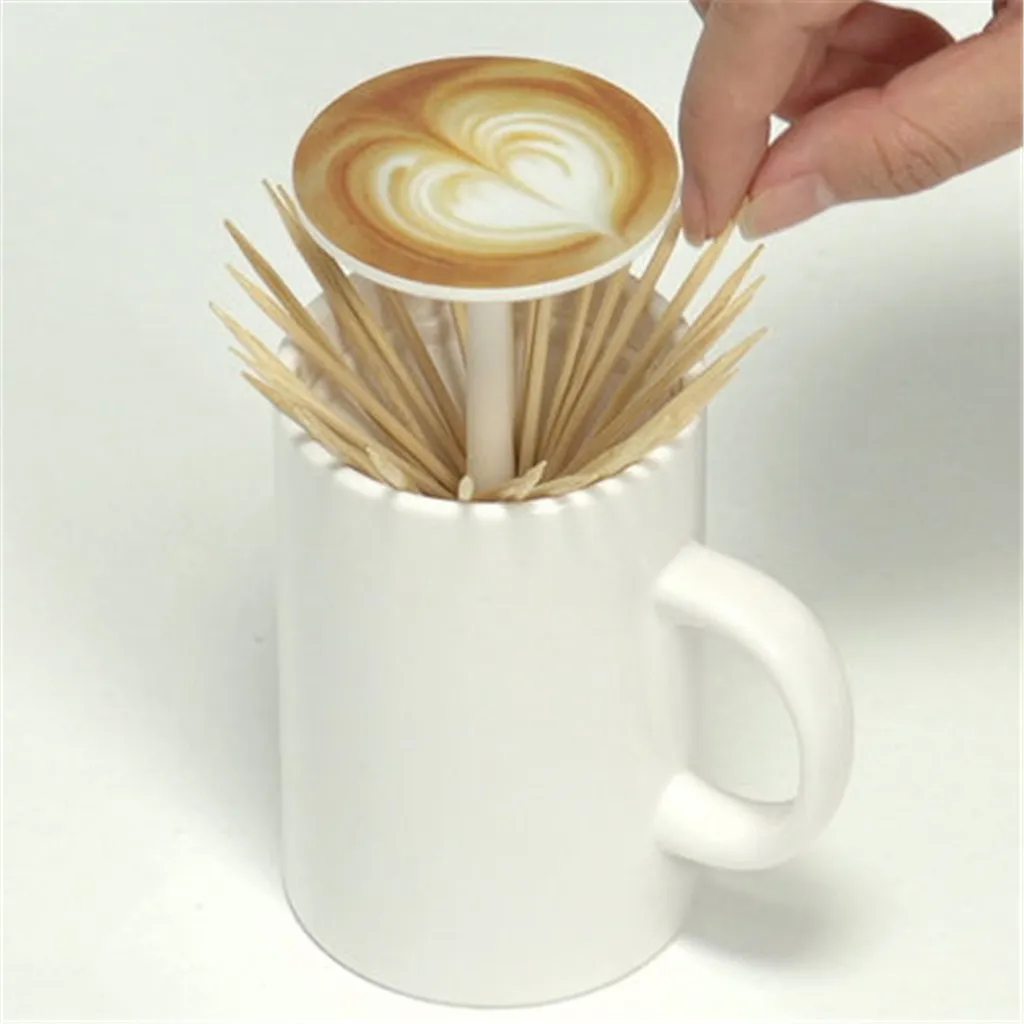 Креативная кофейная чашка зубочистка трубка Бытовая зубочистка коробка Удобная