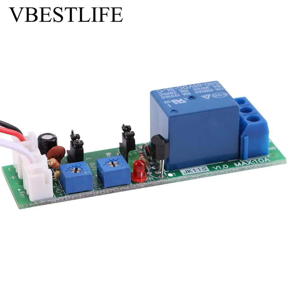DC 5V 12V 24V Timer Relay Delay Module Adjustable Cycle Timer Time On