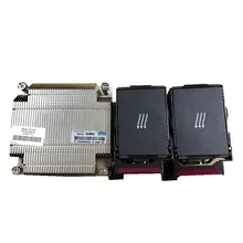 Сервер DL360 DL360p G8 Охлаждающий радиатор для ЦПУ Процессор комплект радиатора вентиляторы 654752-001 667882-001 697183-001 676952-001 668237-001 аккумулятор большой емкости