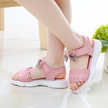 

Melissa Sale Rubber Tenis Infantil Sandalet Girls'sandals Carters New Fashion Middle-sized Children's Soft-soled Princess Shoes