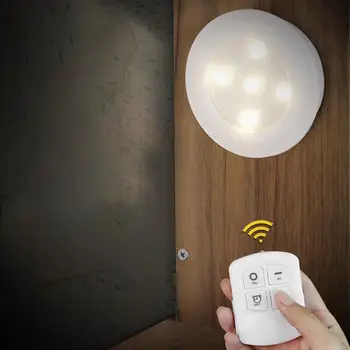 

LanLan Smart Battery LED Night Lamp/Remote Control Wall Light Home Office Decoration