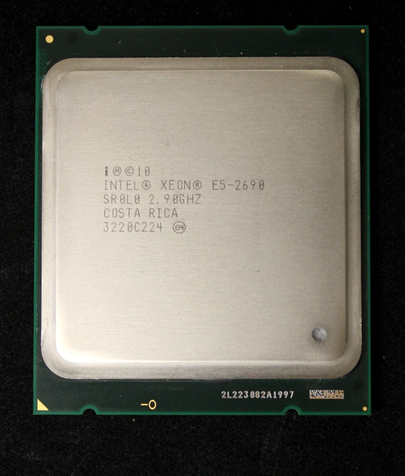 Процессор intel Xeon E5 2690 2,9 ГГц 20 м кэш LGA 2011 сrolo C2 E5-2690 cpu нормальная работа