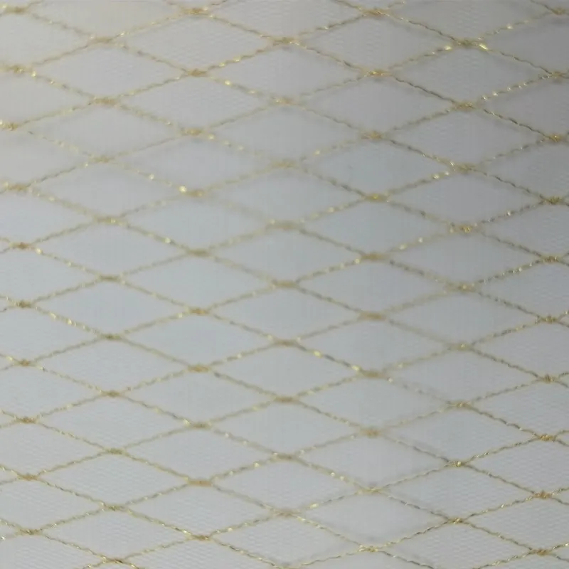 1,6*1 ярдов Тюль Анкара африканская золотая шелковая ткань DIY швейная юбка для принцессы Свадебная вечеринка рождественские подарки декоративные принадлежности