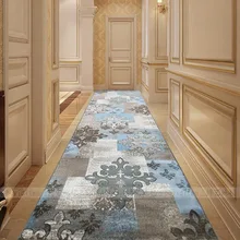 1x20 м креативный ковер в европейском стиле для прихожей, 3D принт, коврик для коридора, Противоскользящий коврик для ванной комнаты, впитывающий воду, кухонные коврики