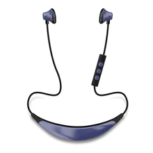 Розовое золото Bluetooth наушники с магнитом притяжения, тонкие беспроводные наушники Беспроводные спортивные наушники с микрофоном для iPhone Android