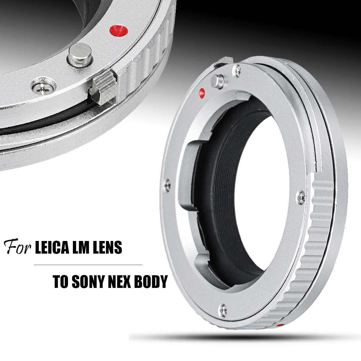 

Fo.cus Adapter Camera Adapter Ring For LM to For Sony For NEX