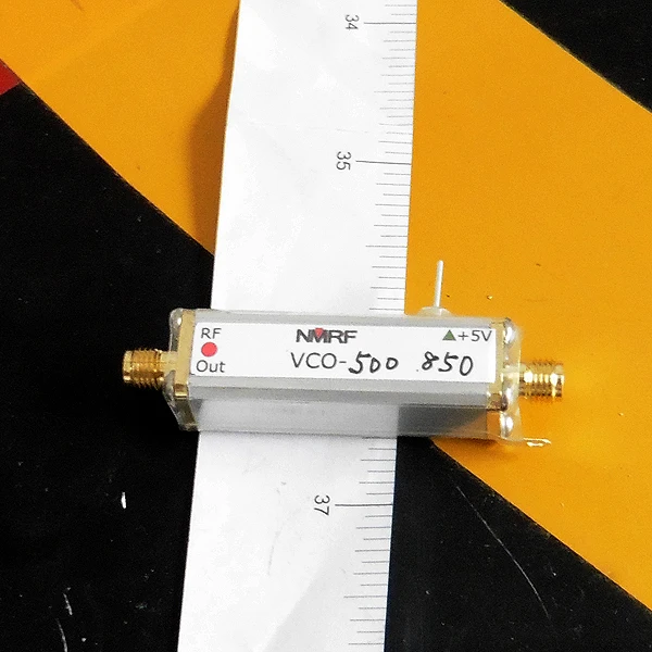 

500~850MHz radio frequency voltage controlled oscillator, VCO, sweep frequency signal source, signal generator