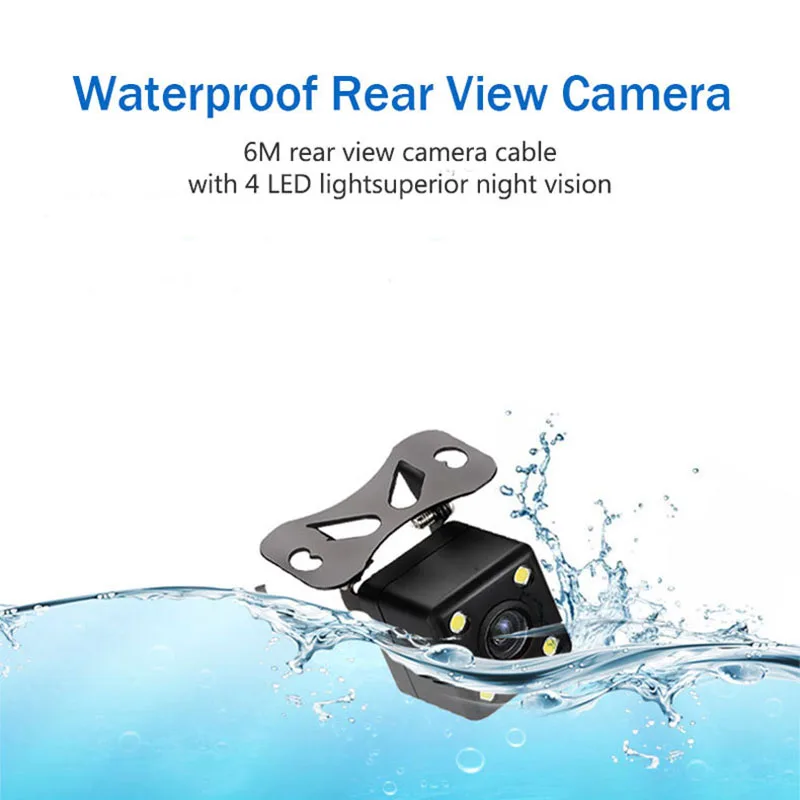Car DVR Camera video Recorder Radar Detector 4.0 inch Display GPS Logger Radar 3 Lens 1080P Tachogr