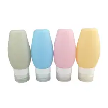 4 шт. косметические Бутылочки для поездок пористые бутылочки контейнеры трубки для шампуня туалетные принадлежности