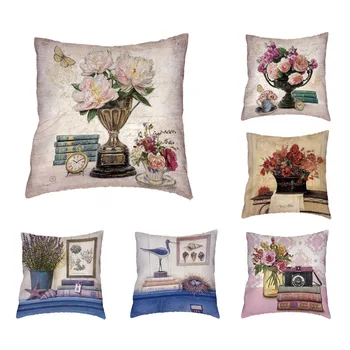 

Life Everywhere Cushion Cover Phone Radio Fax Machine Pillowcase Birthday Wedding Gift Living Room Office Couch Decor Pillows