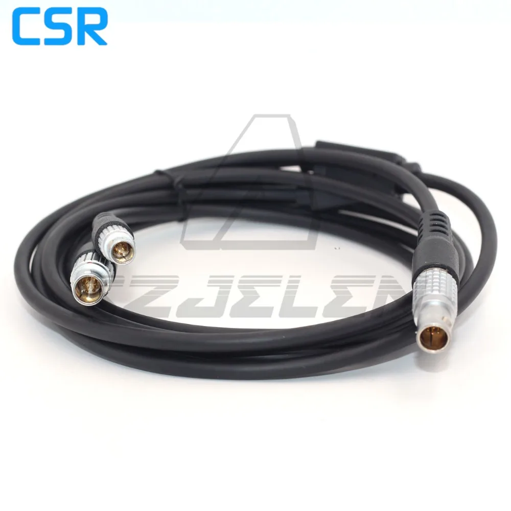 FGG 1B 8pin к FGG 1b 5pin и 0B 5pin для Leica GEV186 Y тип силового кабеля Подключение общей станции с gps хостом и GEB171