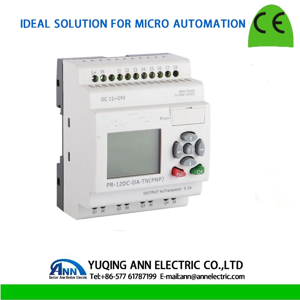 PR-12DC-DA-TN with LCD, without cable Programmable logic controller,smart relay,Micro PLC controller , CE ROHS цена PR-12DC-DA-TN with LCD, without cable Programmable logic controller,smart relay,Micro PLC controller , CE ROHS цены онлайн