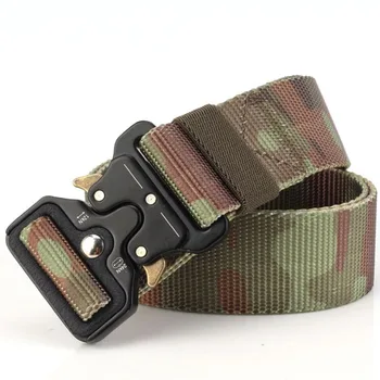 

Waistbelt Nylon Metal Buckled Adjustable Belt Waistband For Camping Hiking Outdoor Sport