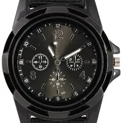 Популярные спортивные бренды Для мужчин часы Винтаж платье Reloj Топ военные Дизайн WoMaGe New Cool армия часы случае Роскошные Relogio Masculino