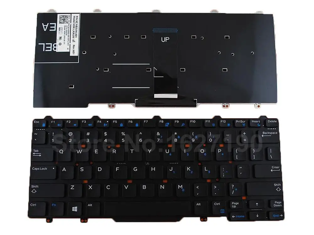 Buy US Keyboard For DELL Latitude 3340 3350 BLACK For Win8 New Laptop Keyboards
