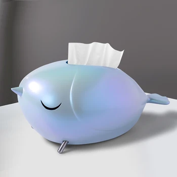 

Fun pastoral abstract bird living room decoration tissue box Simple literature and art bird office tissue box