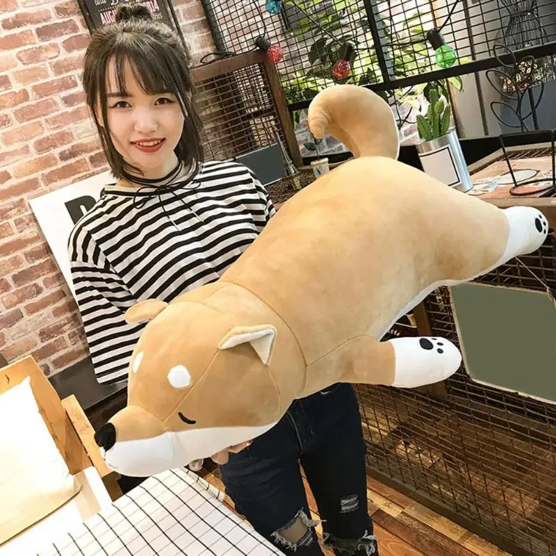 

Down Cotton Soft Lifelike Dog Pillow Cute Chinese Pastoral Dog Doll Child Toys