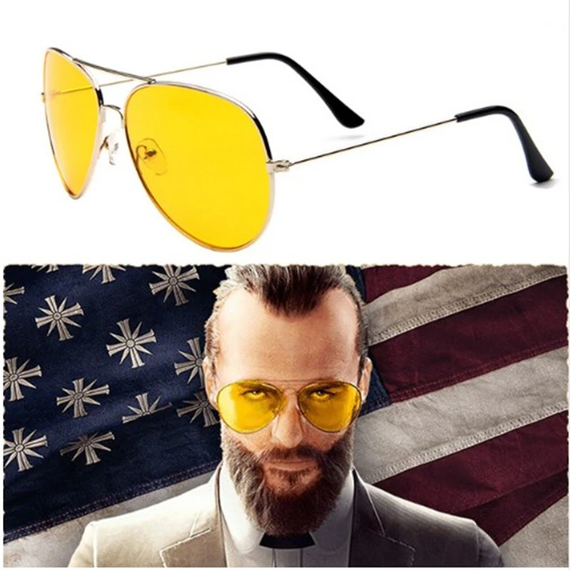 Горячая Распродажа очки FAR CRY 5 косплей опора солнцезащитные игра Joseph Seed Eyewear