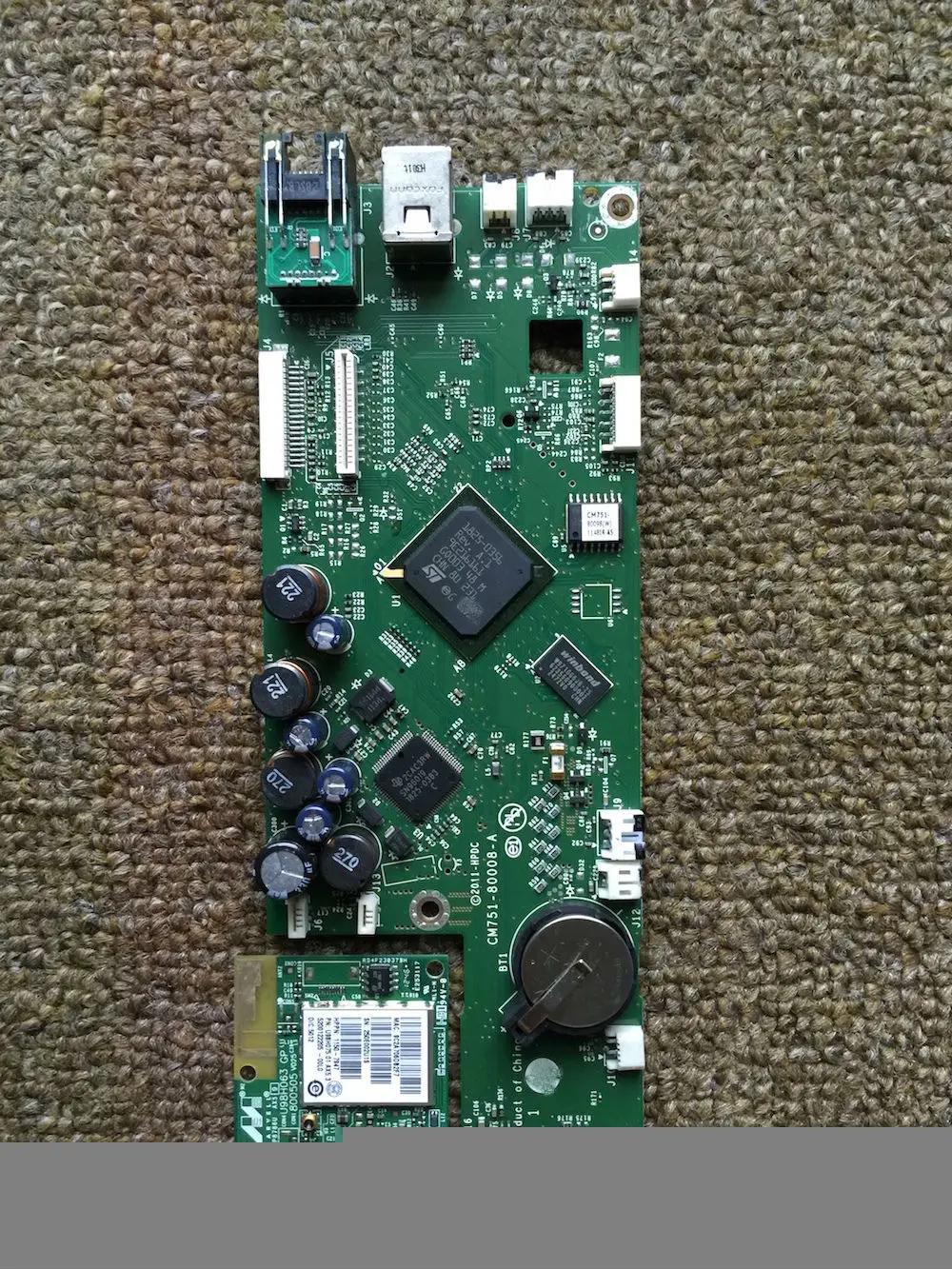 Cm751-80008 para hp Placa Principal Officejet Impressora Cm752a N811a 8100