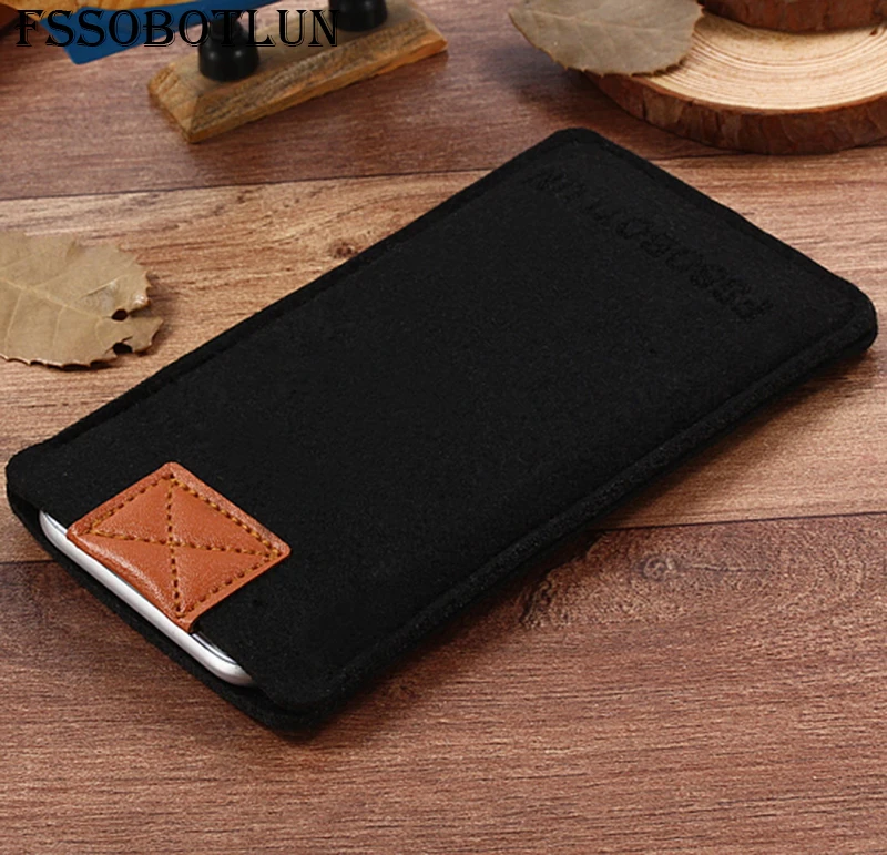 FSSOBOTLUN 6 стилей для UMi Plus E 5 дюйма искусственный шерстяной войлочный чехол ручной
