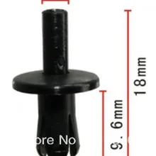 100 шт Пластиковые зажимы фиксатор