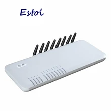 Original dbl goip 8 portas gateway gsm/voip sip gateway/ip gateway gsm/goip8 voip 8 canais apoio sip/h.323 para servidor ip pbx