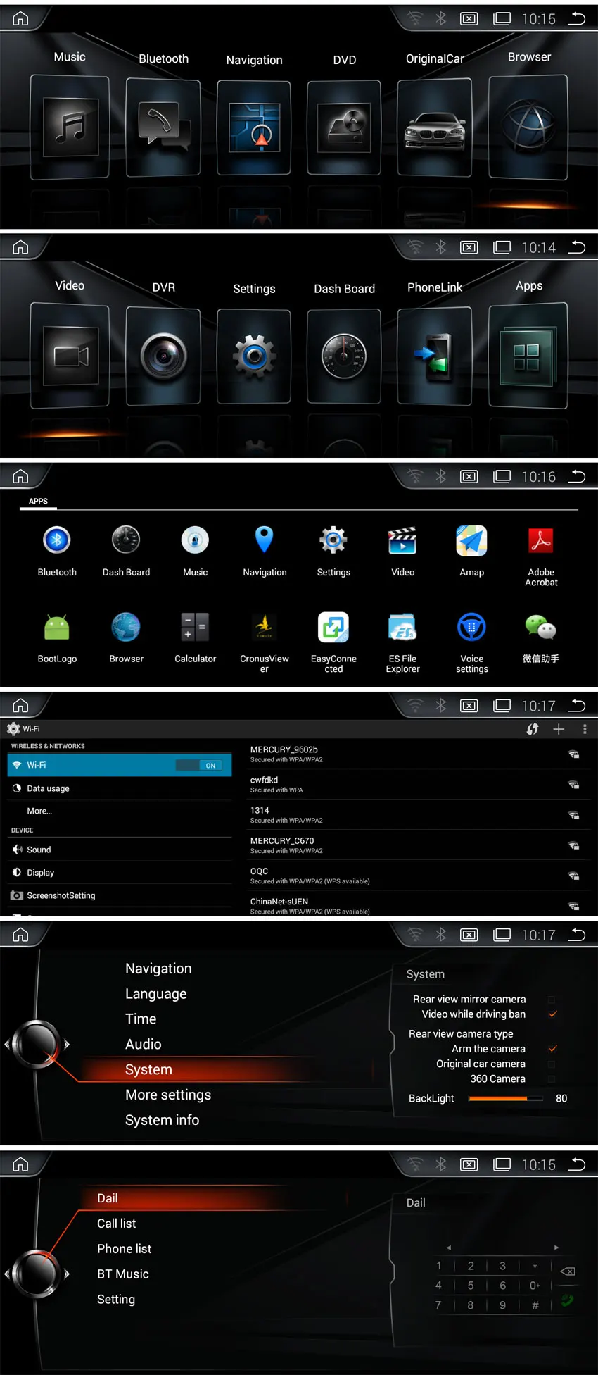 Top 10.25"Touch Android Intelligence Car Multimedia Player for 3 Series E90 E91 E92 E93(2005-2012) Left Wheel 5 Top 10.25"Touch Android Intelligence Car Multimedia Player for 3 Series E90 E91 E92 E93(2005-2012) Left Wheel 5