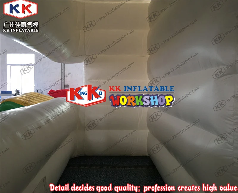 White PVC inflatable bar tent China factory inflatable products Fast inflation tent
