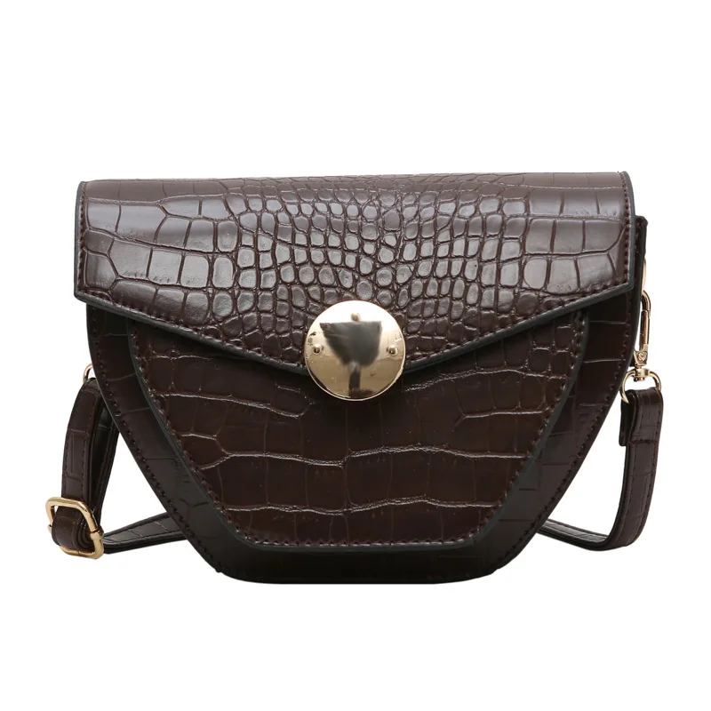 

Casual Crocodile Pattern Shoulder Messenger Bags Small Square Bag Luxury Alligator Handbags Women Bags Designer Crossbody Bags