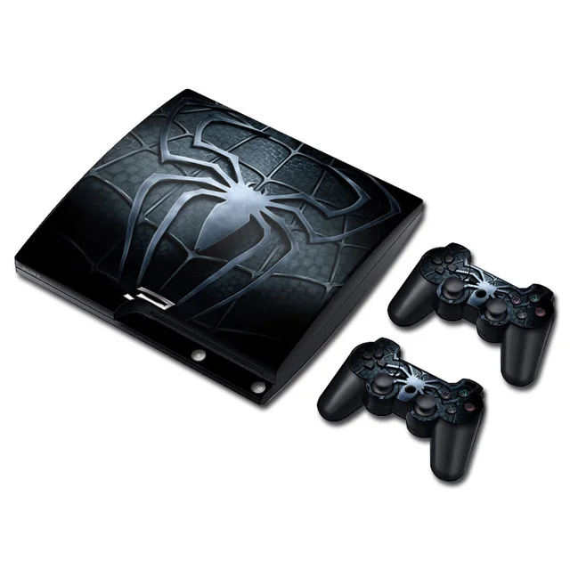 Special Offers Spiderman Skin Sticker for PS3 PlayStation 3 Slim and 2 controller skins