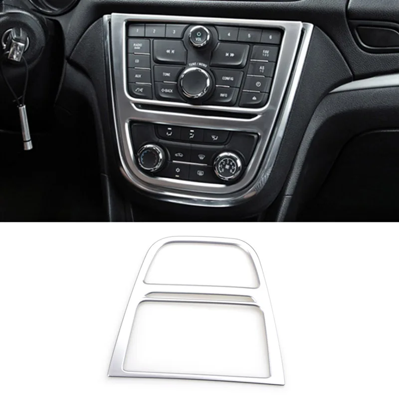 Хромированная центральная консоль переменного тока для Buick Encore Opel/Vauxhall Mokka 2012 2013