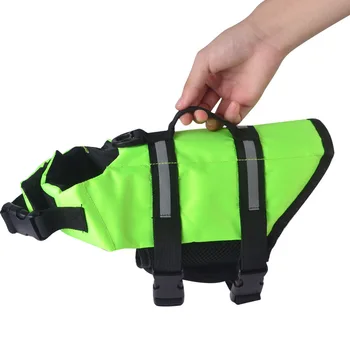 

Pet Dog Life Jacket Safety Clothes Life Vest Collar Harness Saver Pet Dog Swimming Preserver Clothes Summer Swimwear
