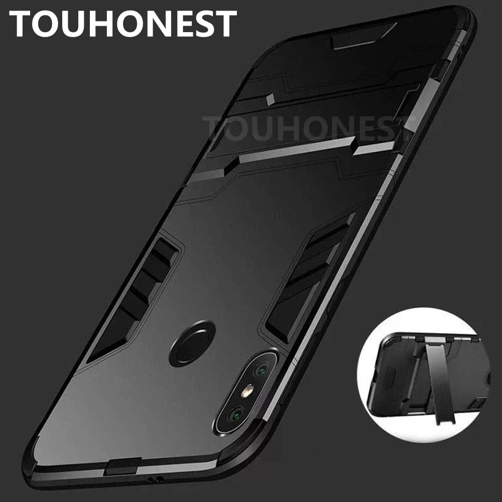 

For Xiaomi Mi 8 Mi 9 A1 A2 Mix 2 Rubber Armor Hard Case For Redmi Note 6 Pro 6A 5 Note 4 4X 5A Note 5 Redmi Note 7 Pro S2 5 Plus