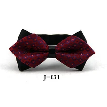 Mantieqingway модные повседневные острые углы мужской галстук-бабочка полиэстер формальные деловые галстуки-бабочки для мужчин Свадебная вечеринка смокинг Gravatas