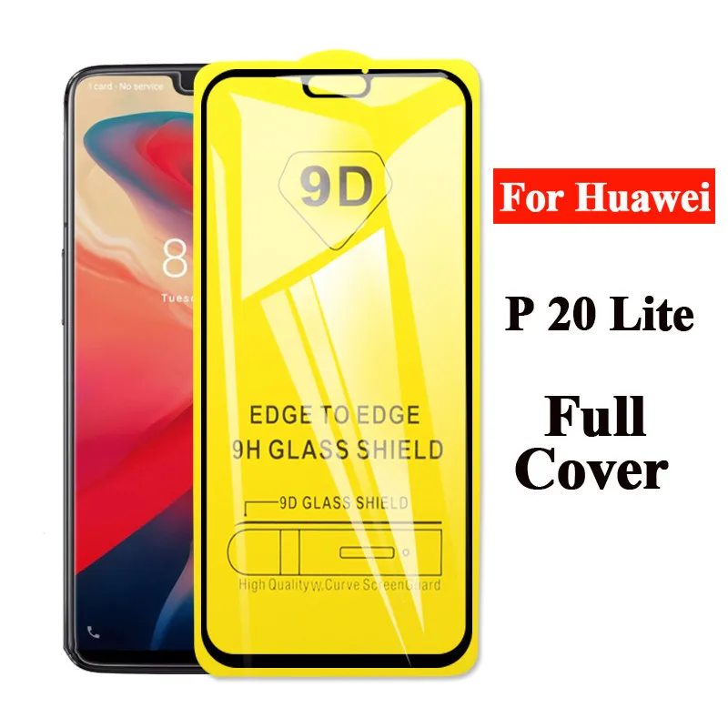 Защитное стекло для huawei p20 lite Закаленное пленка huawai huwei p 20 light tremp huawie p20lte защита