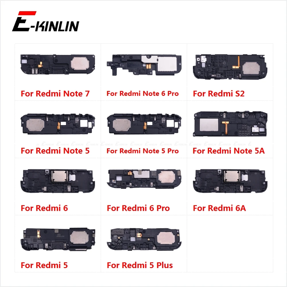 

Rear Bottom Loudspeaker Buzzer Ringer Loud Speaker Flex Cable For XiaoMi Redmi Note 7 6 5 Pro Plus 6A 5A S2